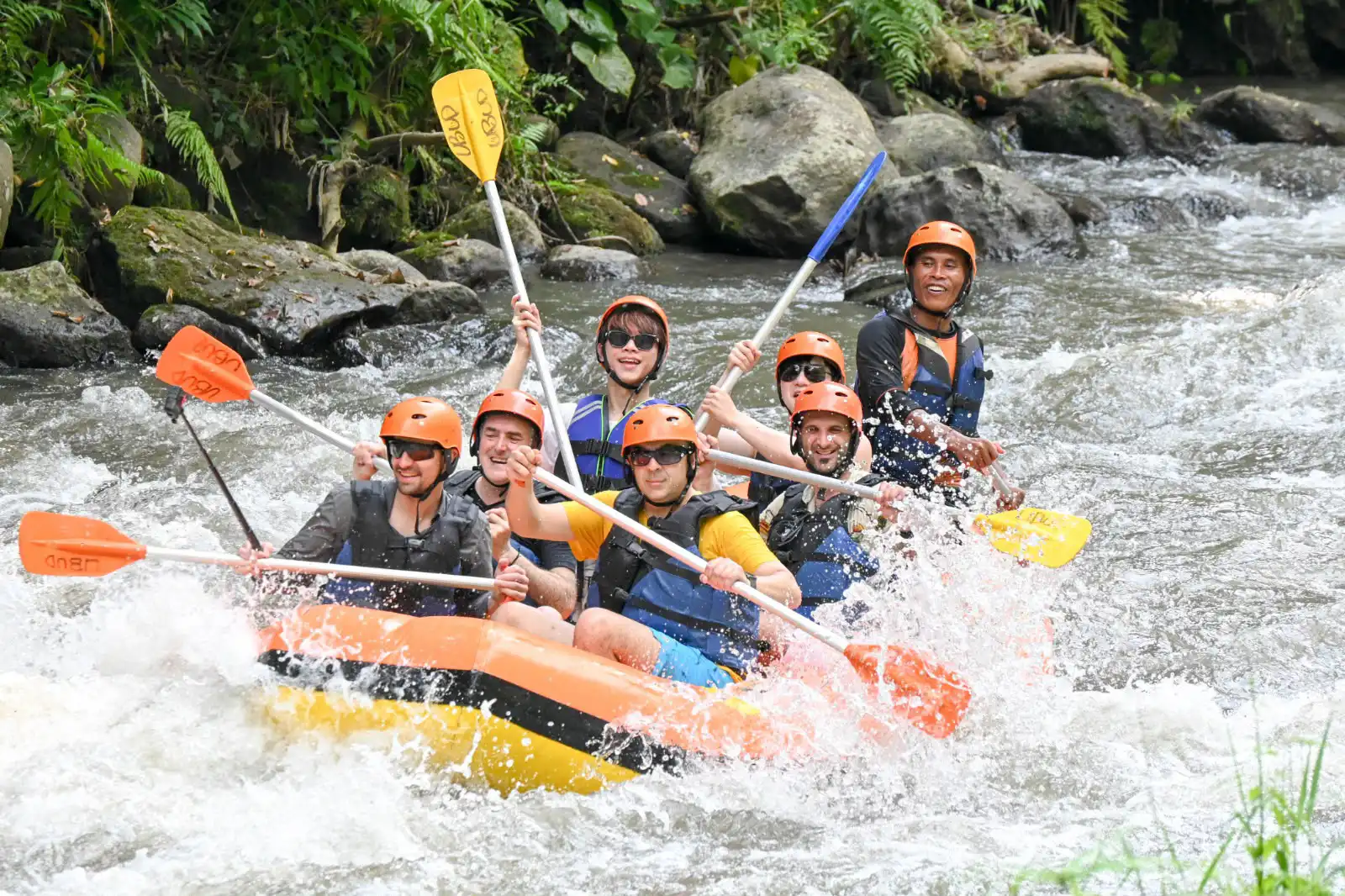 Ayung River White Water Rafting in Ubud, Bali