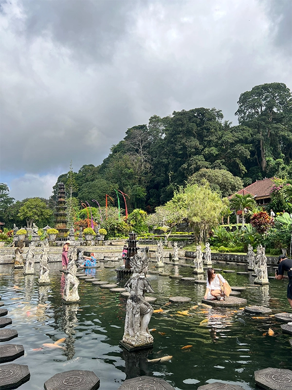 Tirta Gangga Water Palace Bali, royal bathing complex Karangasem, East Bali water palace tour, ornamental pools and fountains, Balinese royal garden, Tirta Gangga rice terrace view, Karangasem sightseeing, East Bali cultural and nature tour, Bali heritage landmark, best places to visit in East Bali 