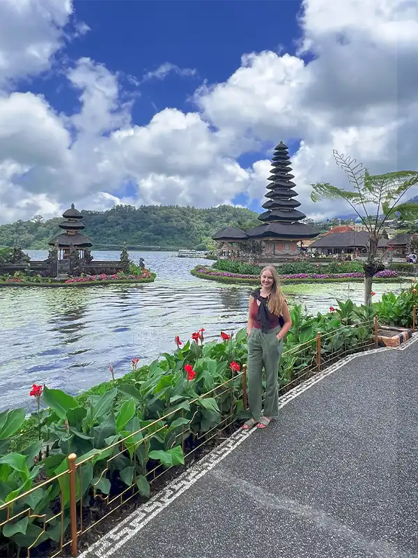Ulun Danu Beratan Temple View - breathtaking lake and temple scenery in Bedugul, spiritual sanctuary in Bali highlands, peaceful temple complex surrounded by nature, top cultural attraction in North Bali, private Bali temple and nature day tour, best photo spots in Bali
