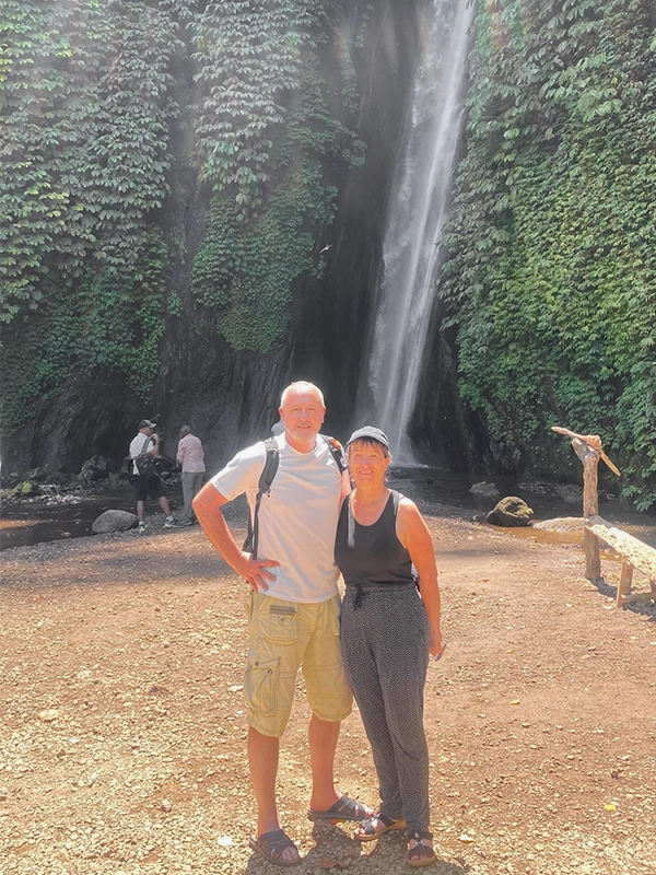 Munduk Waterfall North Bali - hidden waterfall in lush jungle surroundings, refreshing nature escape, scenic trekking destination in Bali's highlands