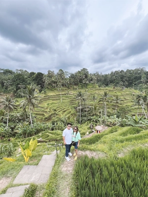 tegalalang rice terraces Bali, ubud monkey forest, tegenungan waterfall Fullday Tour baliwonderstour