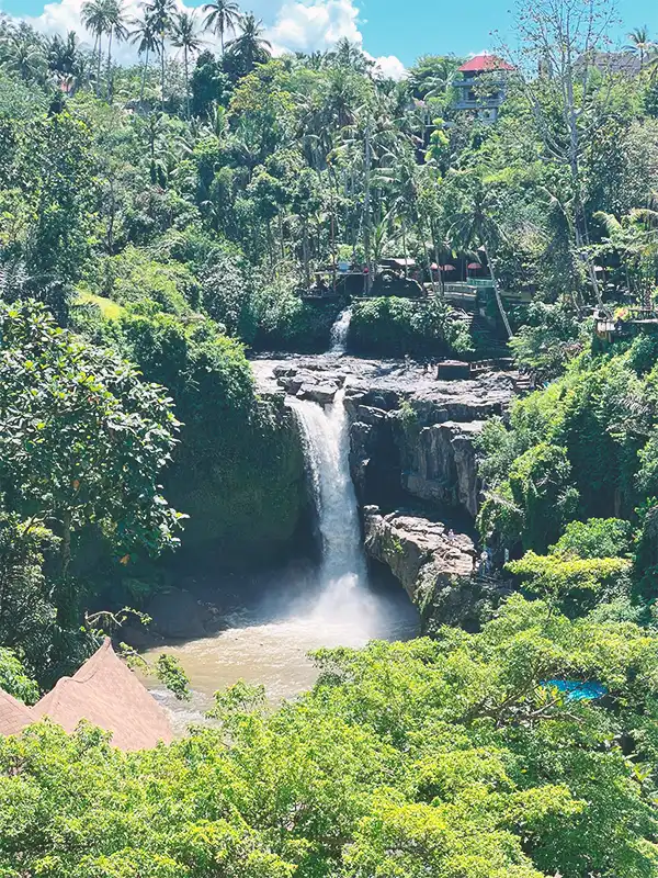 Tegenungan Waterfall in Ubud, Bali - scenic waterfall with lush jungle surroundings, best waterfalls in Bali, hidden nature spot in Gianyar, swim and relax at Tegenungan, Bali day trip destination with Bali Wonders Tour