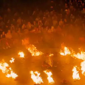 Uluwatu Temple sunset Kecak Fire Dance cultural show Bali